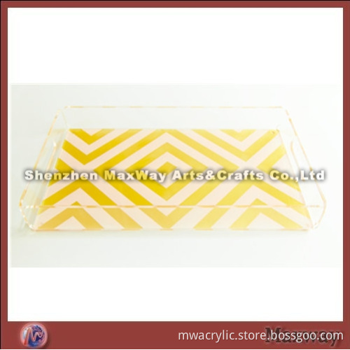 Modern Simply Elegant Acrylic Breading Tray for Promotion